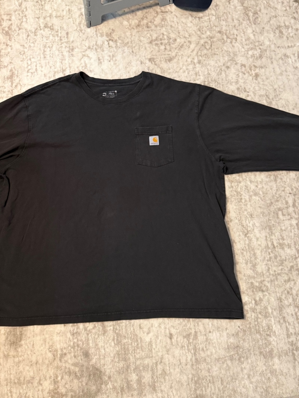 Carhartt Black XL Long Sleeve T-Shirt Pre-owned
